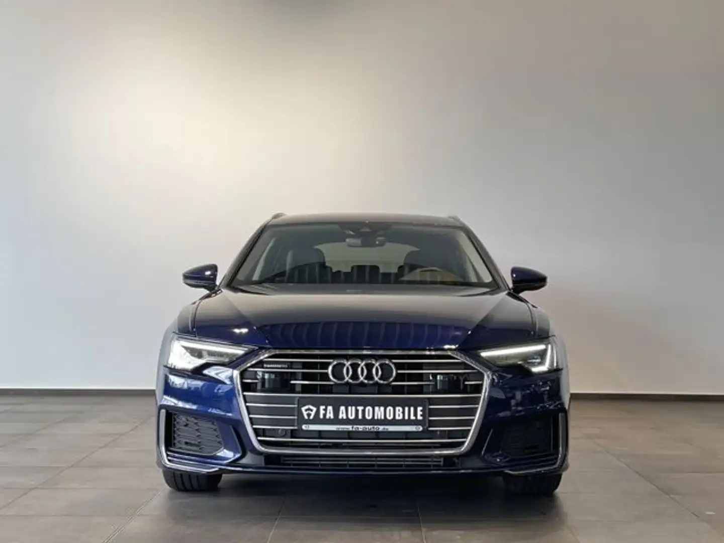 Audi A6 55 TFSI e 2x S Line Black Matrix Virtual 19" Bleu - 2