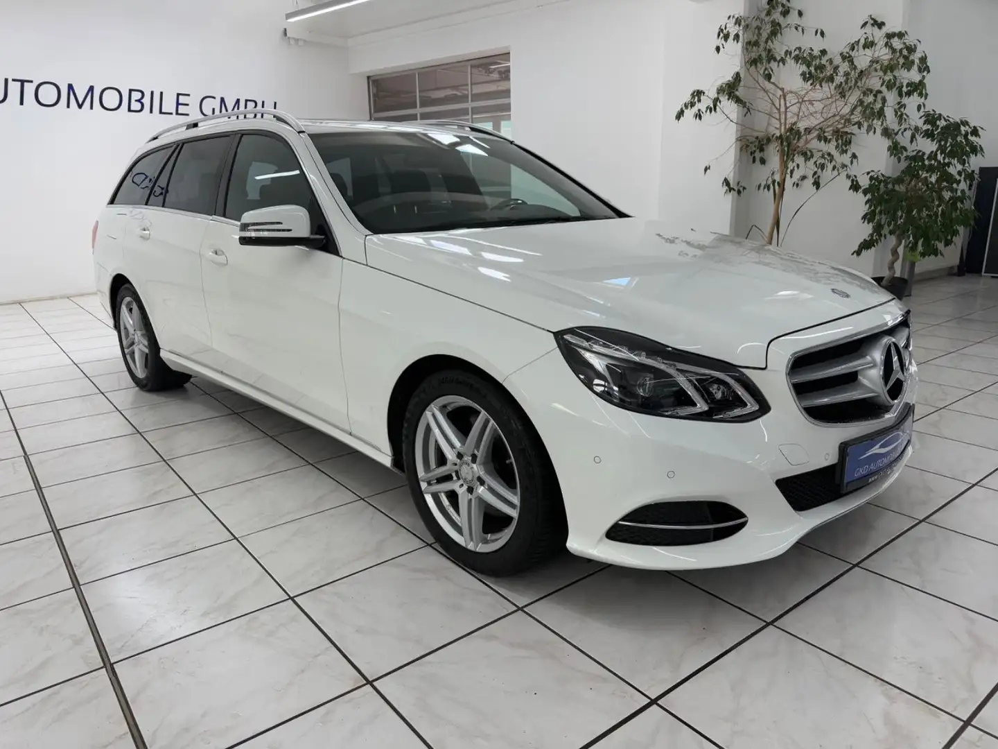 Mercedes-Benz E 350 BlueTec 4Matic*S-Dach*Kam*T-Leder+Led*Ahk* Blanco - 2