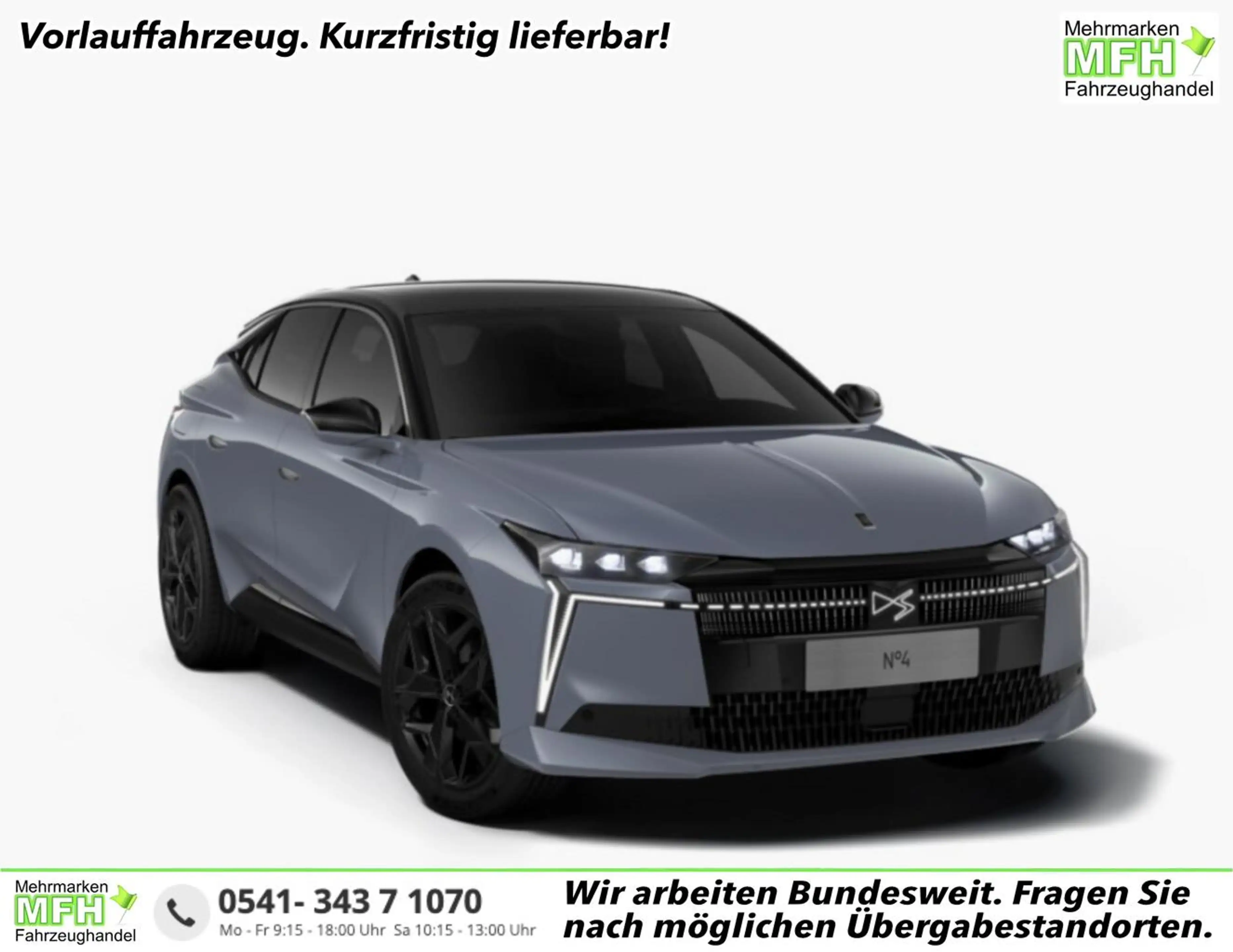 DS Automobiles N°4 Étoile Alcant. 19Z BiCol Matrix ACC el.Sitze 10...