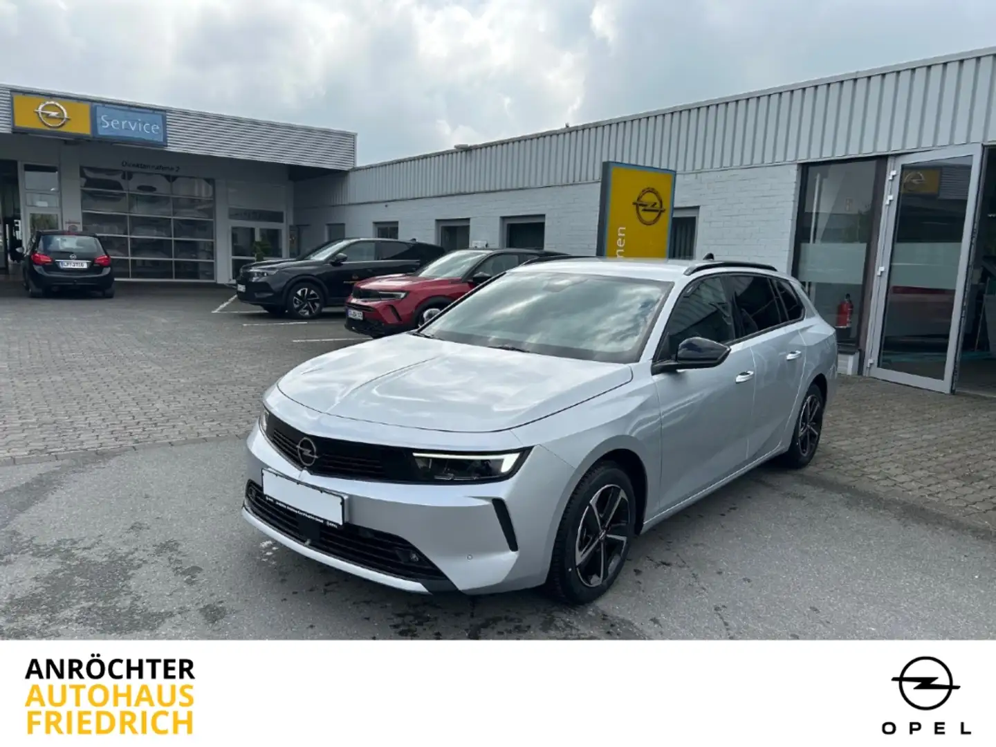 Opel Astra L Sports Tourer Edition 1.2 Turbo EU6e Silber - 1