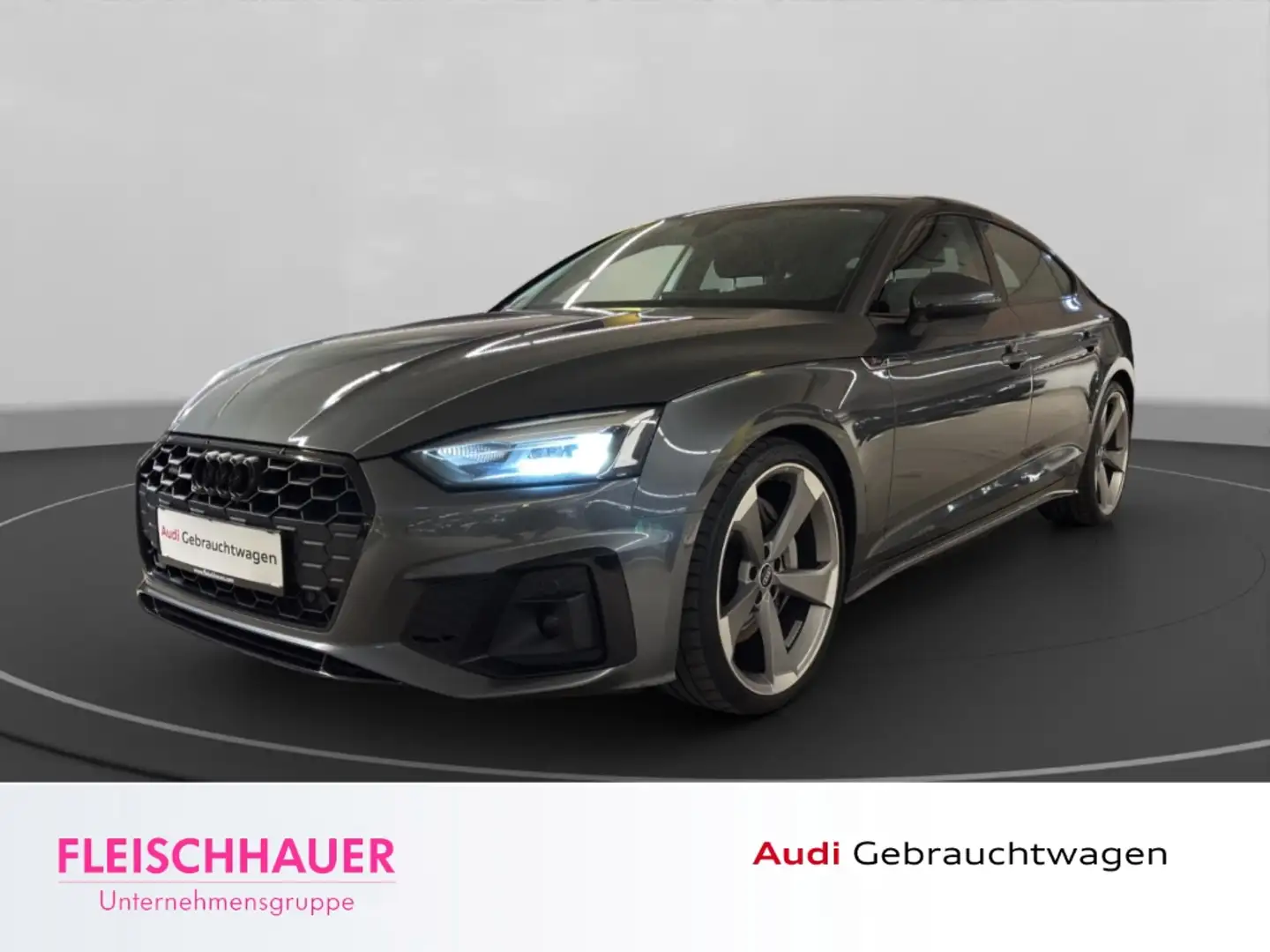 Audi A5 SB S line 50 TDI quattro LED+NAVI+BUSINESS+RFK+SHZ Grau - 1