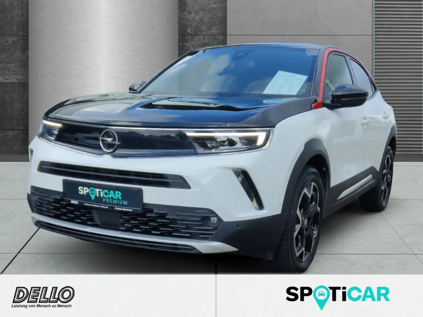 Opel Mokka Ultimate 1.2T AUT Navi Leder Digitales Cockpit Mas Bianco - 1