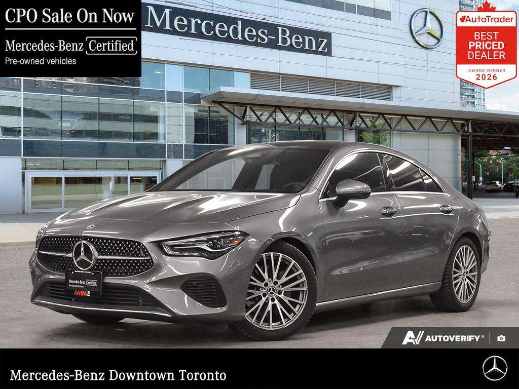 2025 Mercedes-Benz CLA CPO | 360 Camera | 2 Services Included