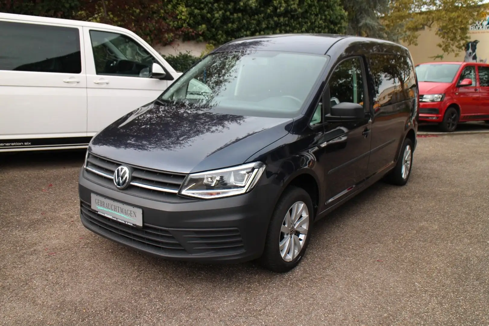 Volkswagen Caddy Maxi 2,0TDI/5.Sitz/Navi/SHZ/Xen/AHK/Alu Синій - 1