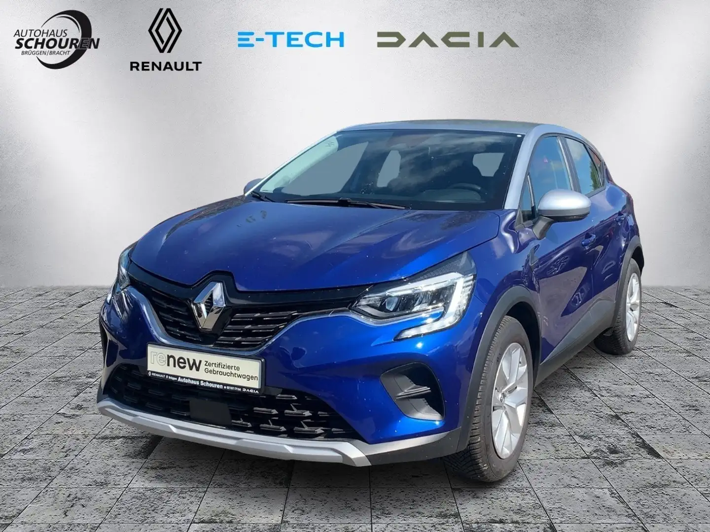 Renault Captur II 1.0 TCe 90 Equilibre Blauw - 1
