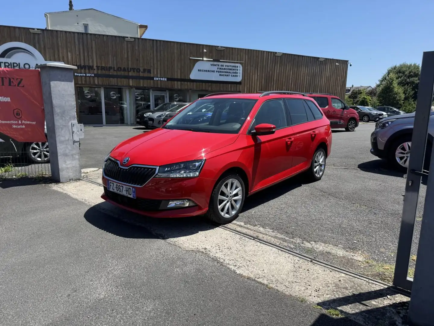 Skoda Fabia Combi 1.0 TSI - 95 Style Clim + Camera AR + Attela Rouge - 1