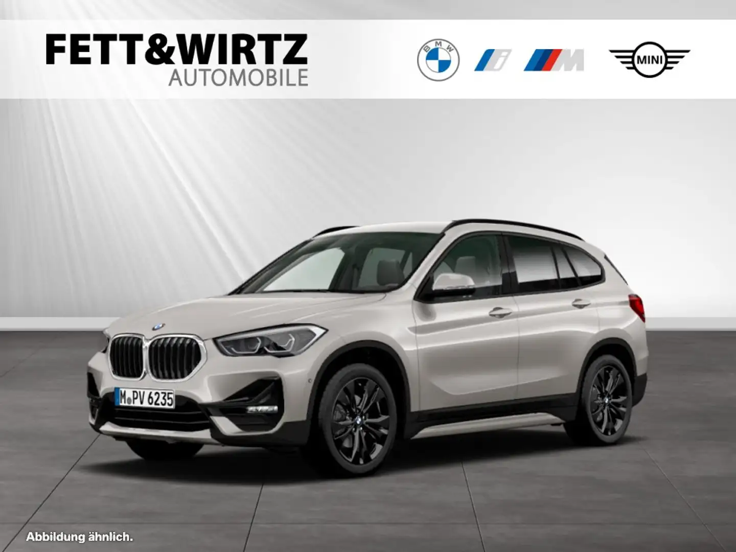 BMW X1 sDrive18d  Sport Line AHK PA DAB LED Argent - 1
