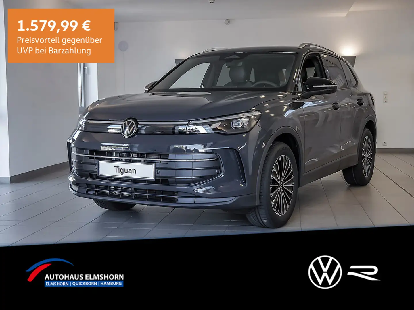 Volkswagen Tiguan Life 1,5 l eTSI 96 kW 130 PS 7-Gang-Doppelkupplungsgetrie Gris - 1