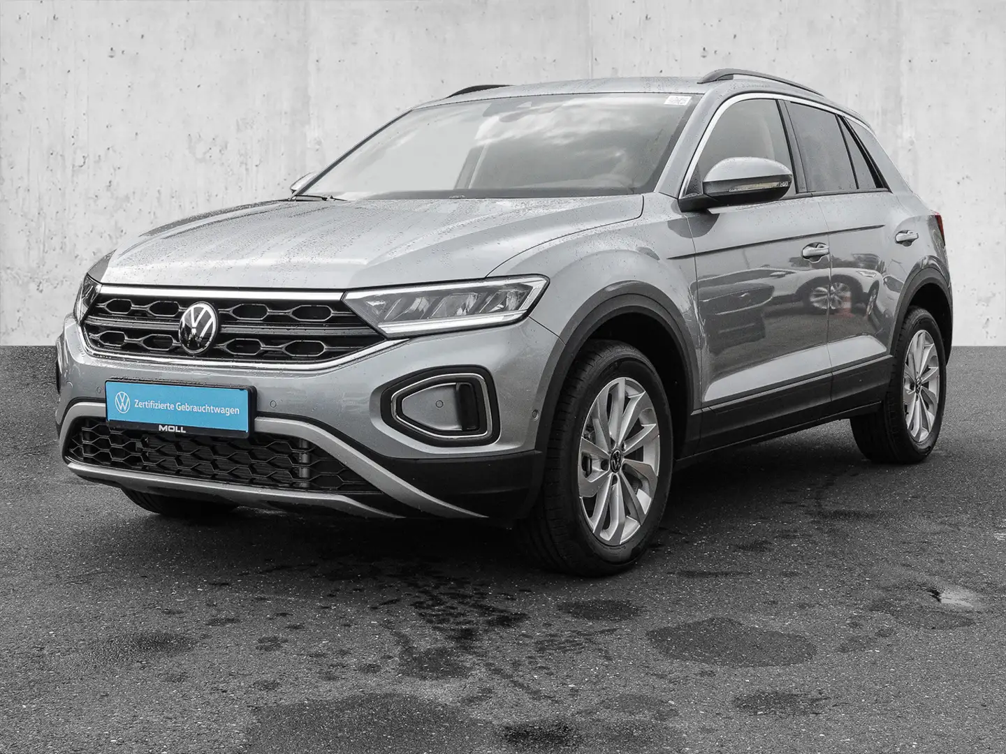 Volkswagen T-Roc 1.5 TSI Life LED ALU PDC Silber - 2