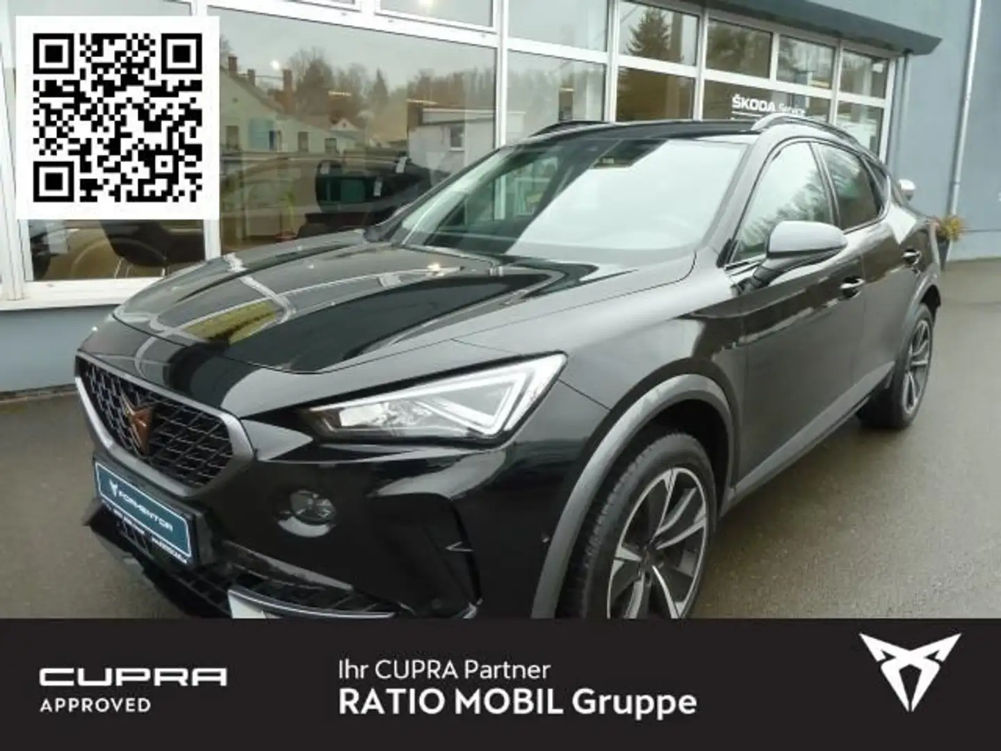 CUPRA Formentor FORMENTOR 2.0 TDI NAVI VOLL-LED DAB+ EPH SITZH. Noir - 1