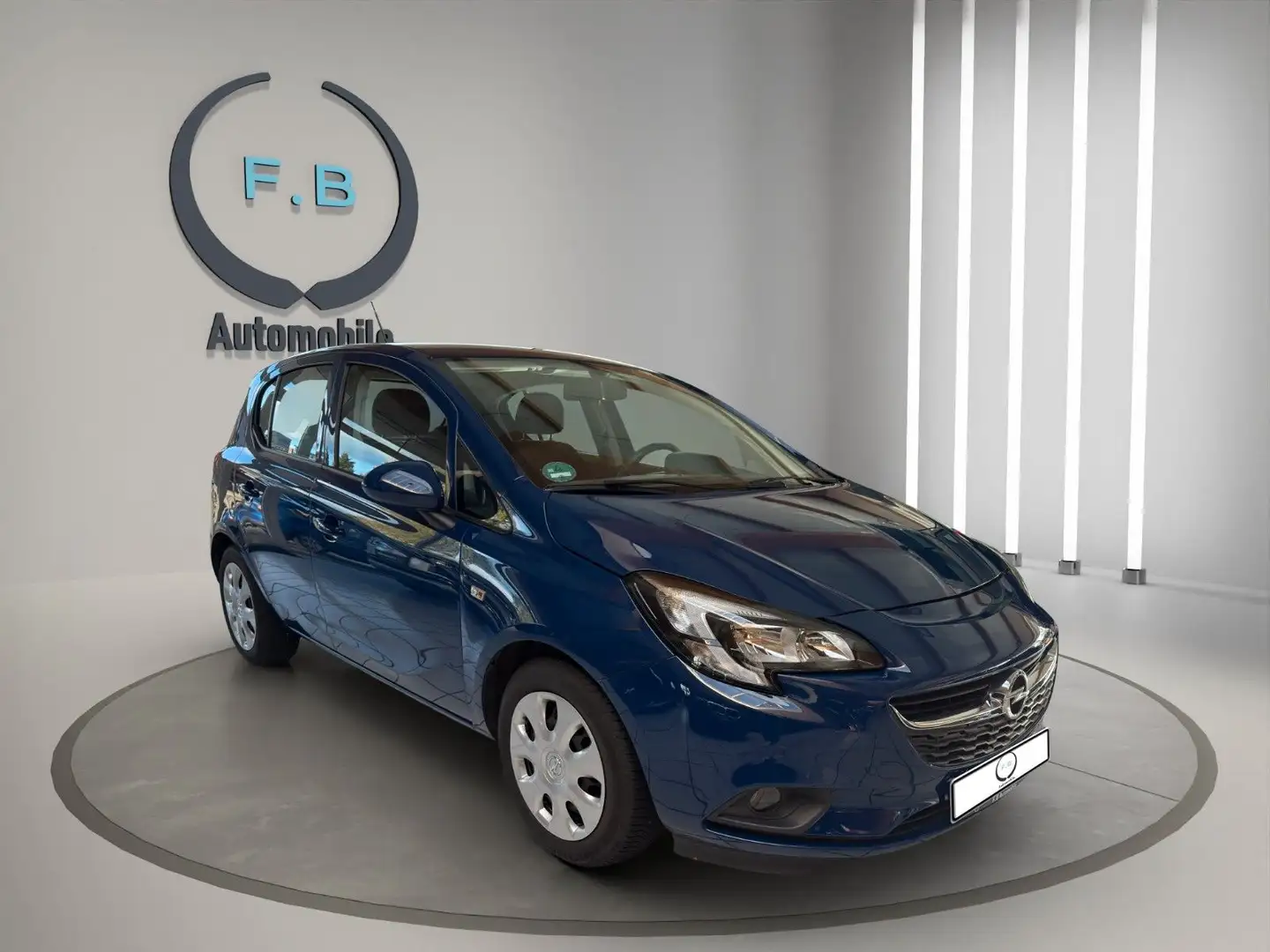 Opel Corsa E Edition ecoFlex/SHZ/LHZ/UVM Bleu - 1
