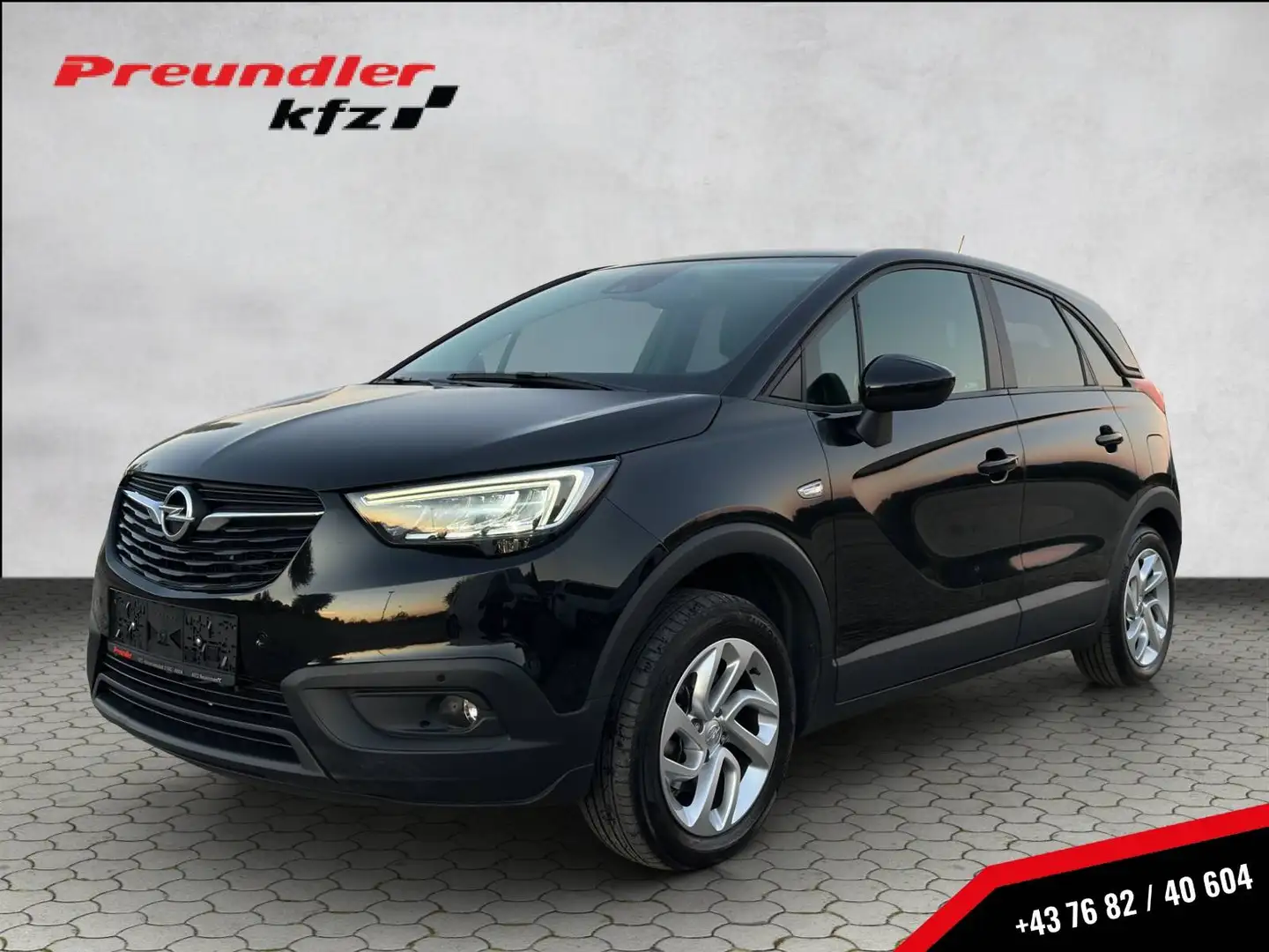 Opel Crossland X 1.2 Turbo Edition Schwarz - 1