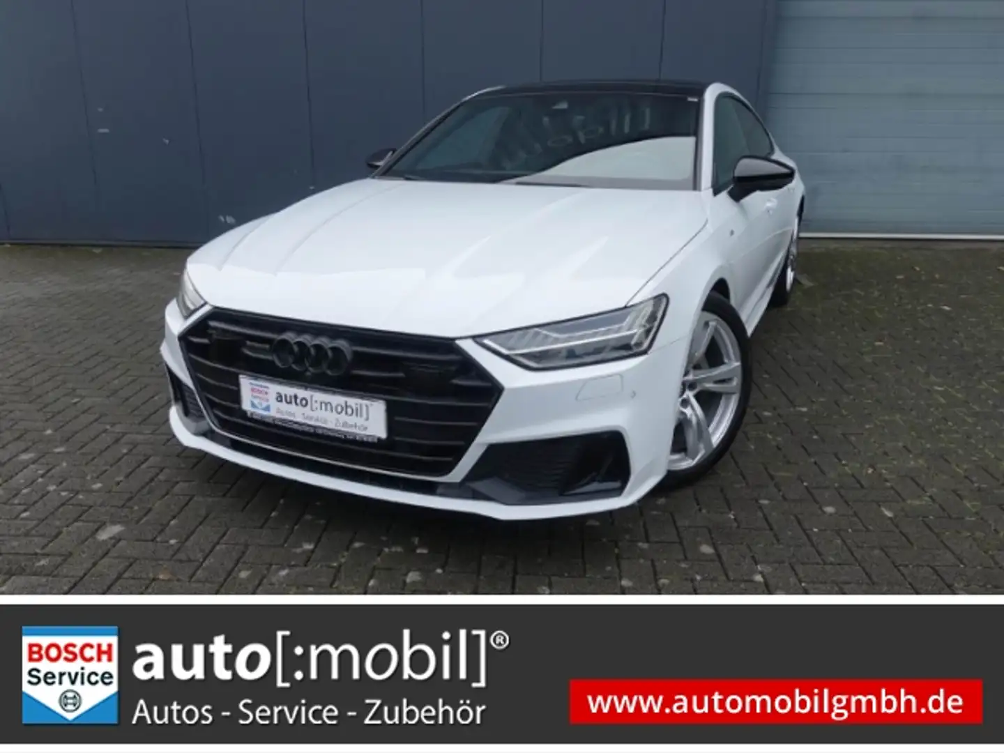 Audi A7 50 TDI QUATTRO+BANG&OLUFSEN+S-LINE Wit - 1