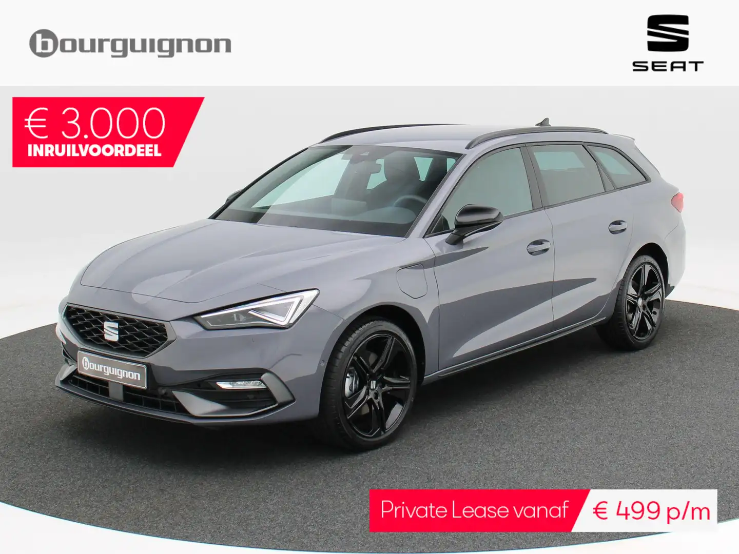 SEAT Leon e-Hybrid Sportstourer FR Business 1.5 TSI eHybrid PHEV 204p Gri - 1