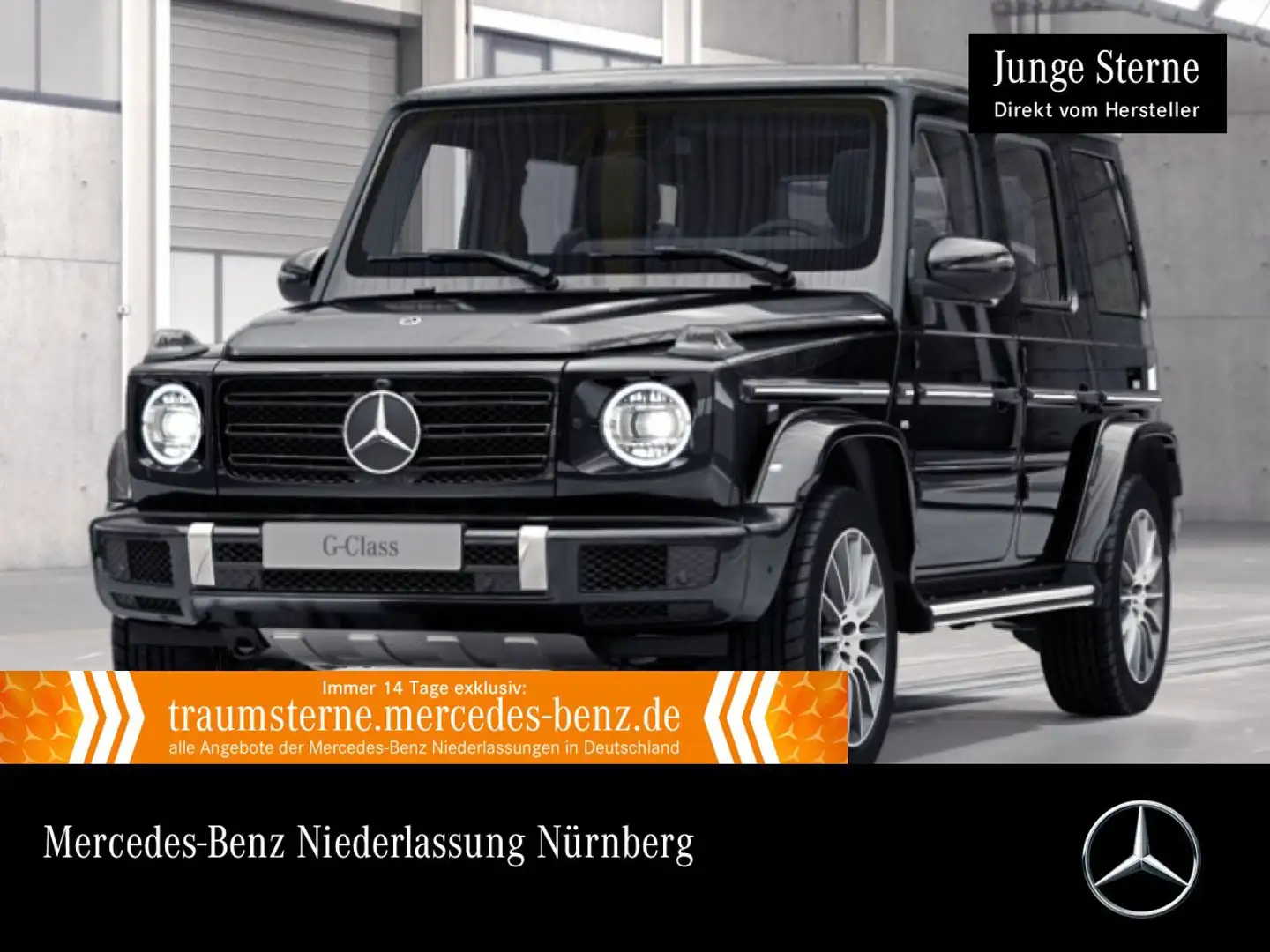Mercedes-Benz G 500 AMG+AHK+MULTIBEAM+FAHRASS+KAMERA+20"+SPUR+9G Zwart - 1