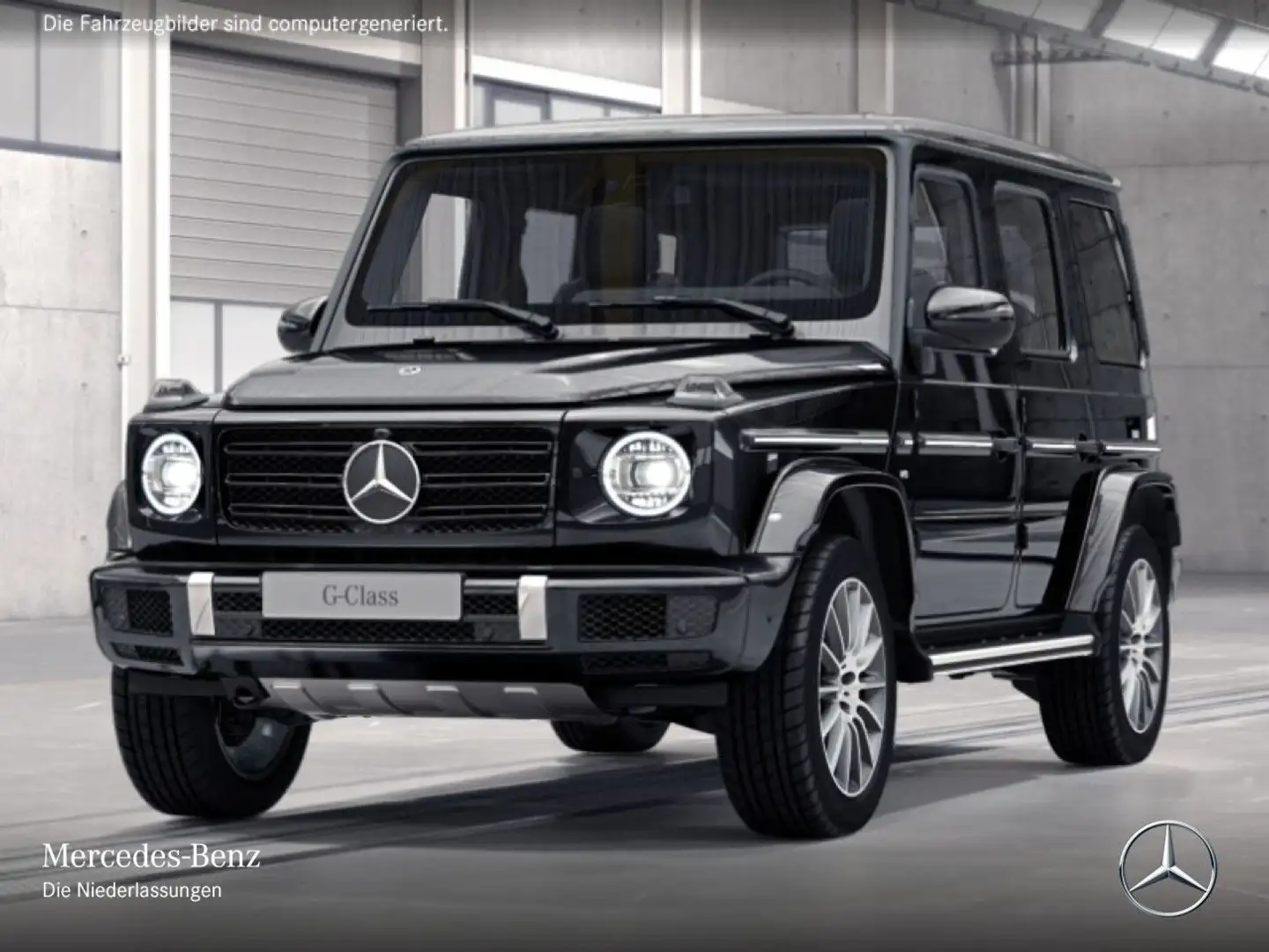 Mercedes-Benz G 500 AMG+AHK+MULTIBEAM+FAHRASS+KAMERA+20"+SPUR+9G Zwart - 2