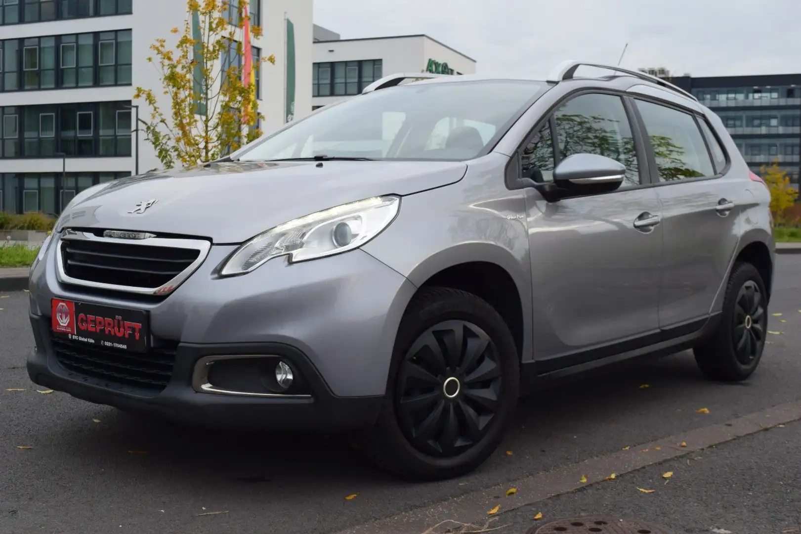 Peugeot 2008 Active,Klima,Sitzhzg,El.-Fenster,Tempomat, Gris - 1
