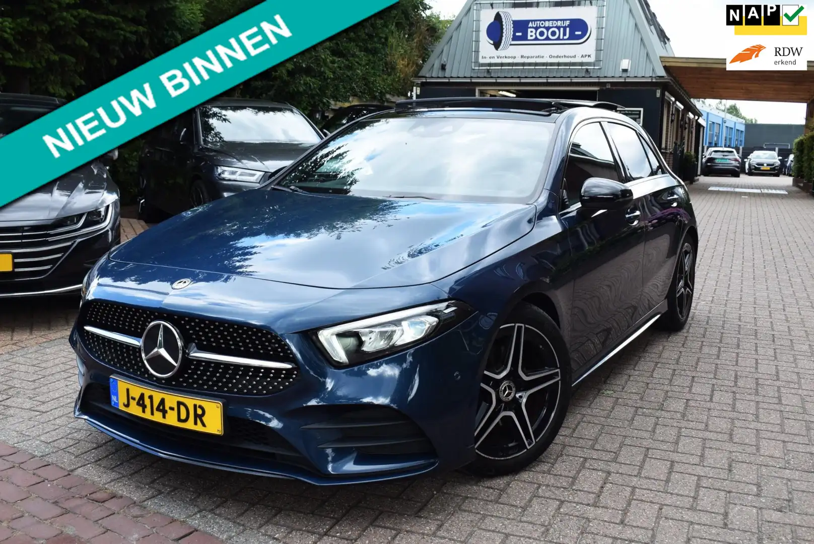 Mercedes-Benz A 180 Business Solution AMG AUTOM/PANO DAK/CRUISE/XENON/ Bleu - 1