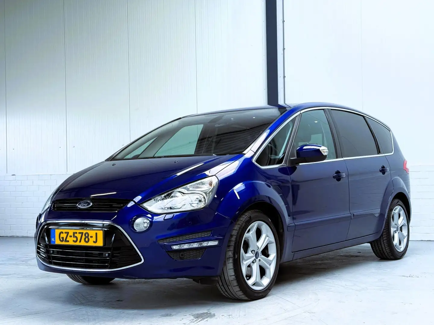 Ford S-Max 1.6 EcoBoost Platinum 7p.Pano|Xenon|Trekhaak Blauw - 2