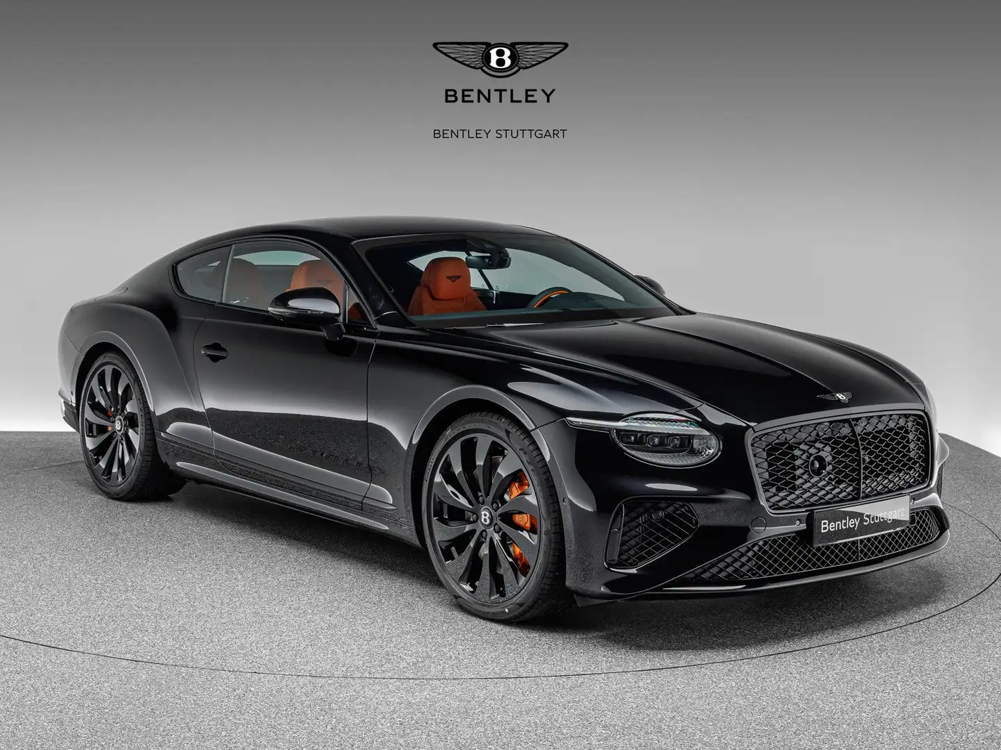 Bentley Continental GT Leder Mandarin B&O Soundsytem Negru - 1