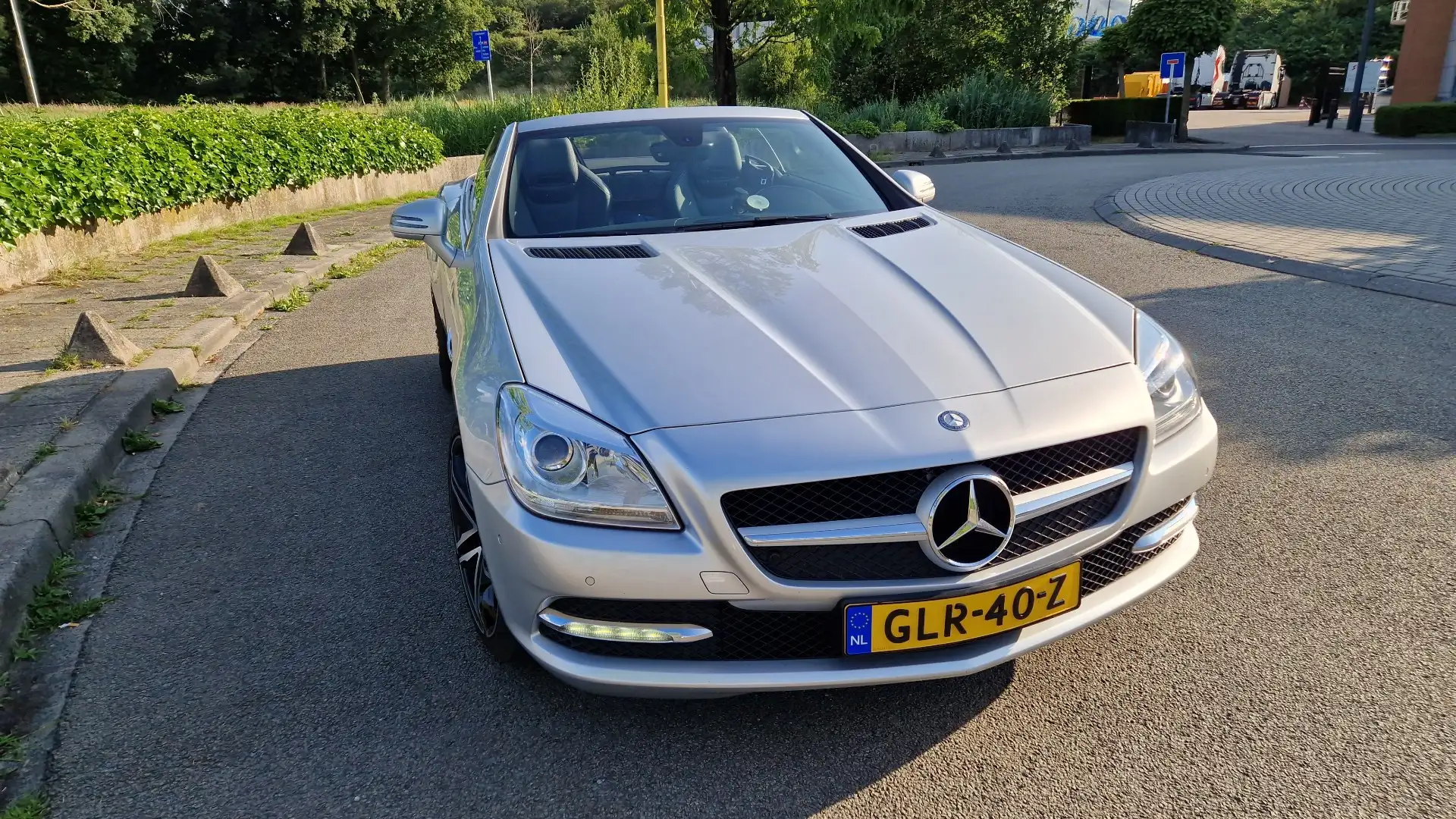 Mercedes-Benz SLK 200 SLK 200 1.8 16V TURBO/BLUE Srebrny - 1