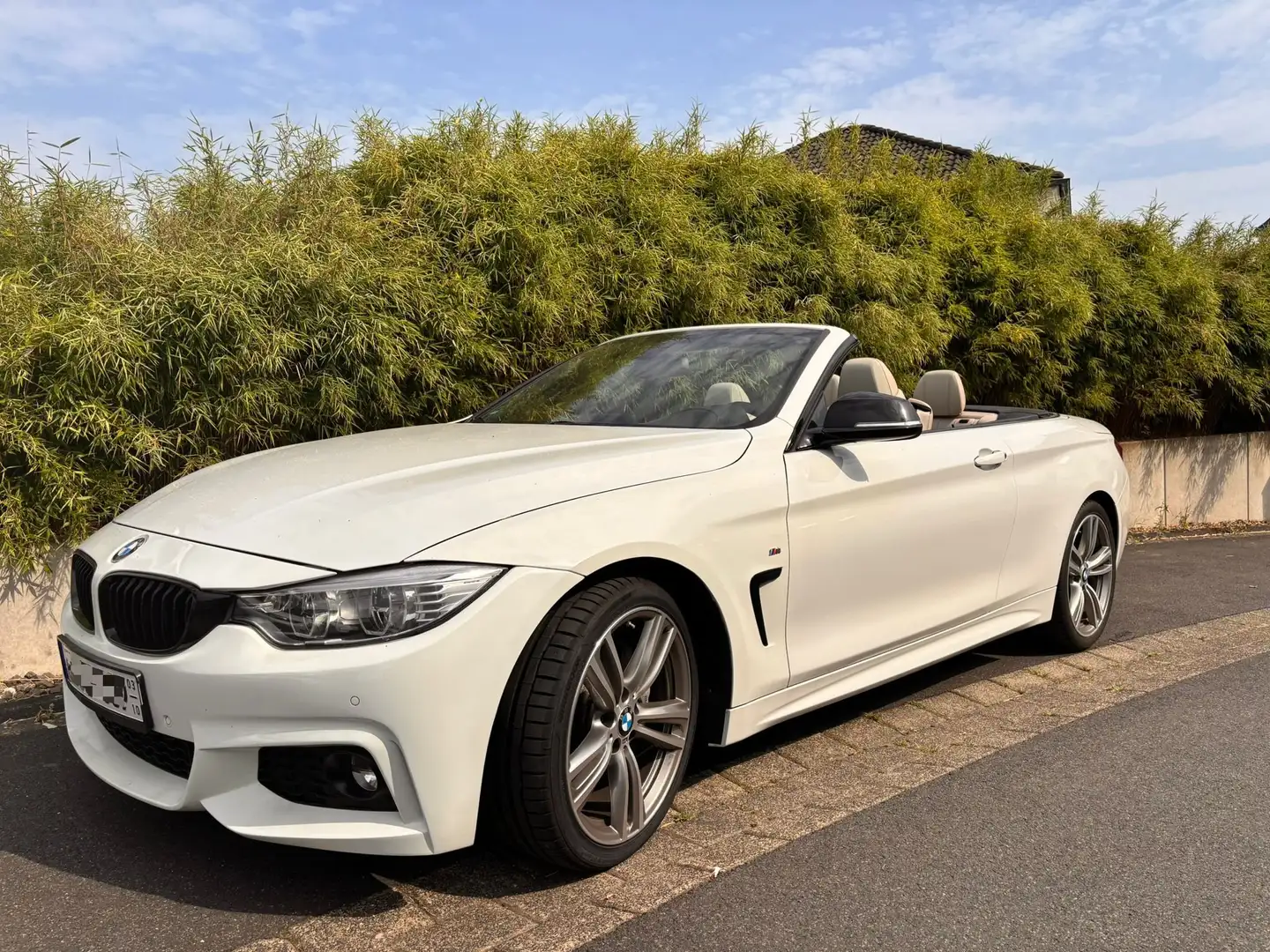 BMW 435 435i Cabrio Sport-Aut. M Sport Weiß - 1