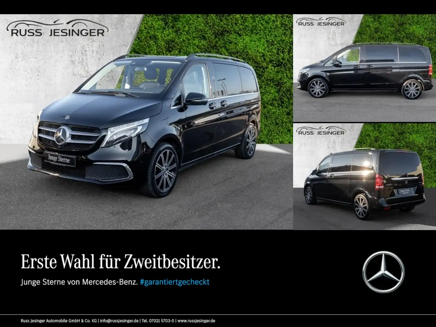 Mercedes-Benz V 250 Avantgarde 4x4 *LED*Distronic*AHK*360°* Negro - 1
