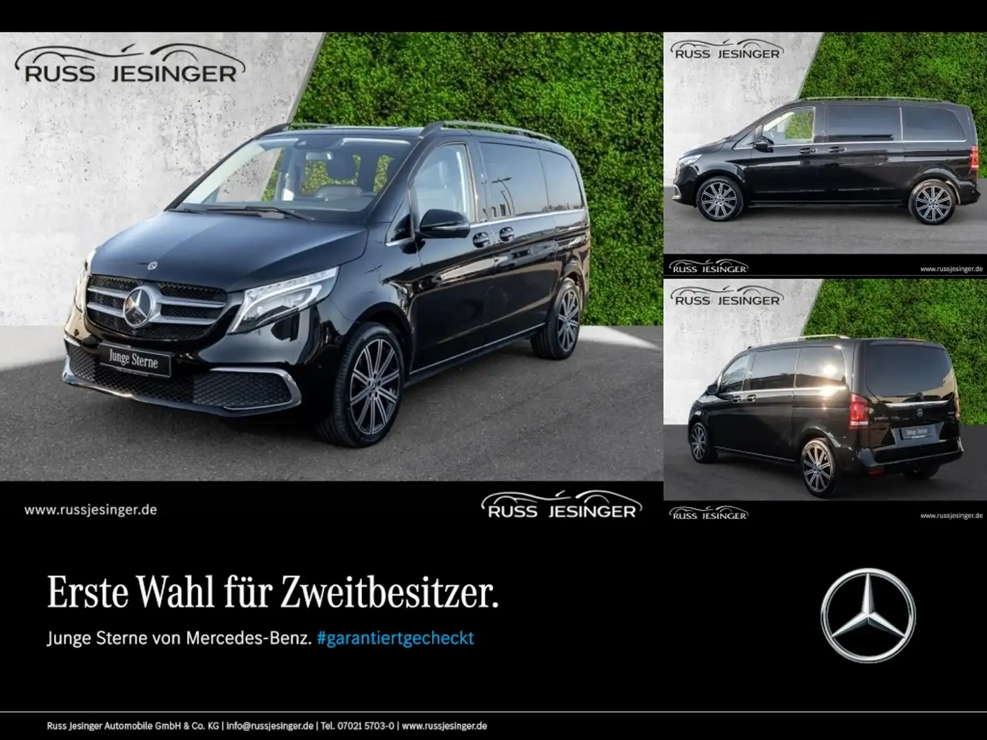 Mercedes-Benz V 250 Avantgarde 4x4 *LED*Distronic*AHK*360°* Schwarz - 2