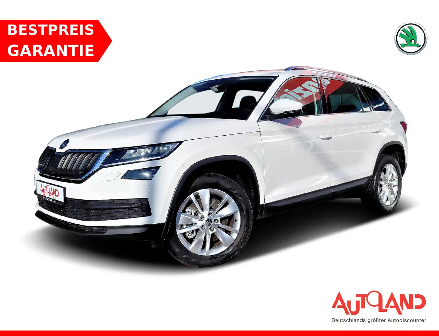 Skoda Kodiaq 2.0 TSI DSG Style 4x4 LED Navi ACC Virtual Blanc - 1