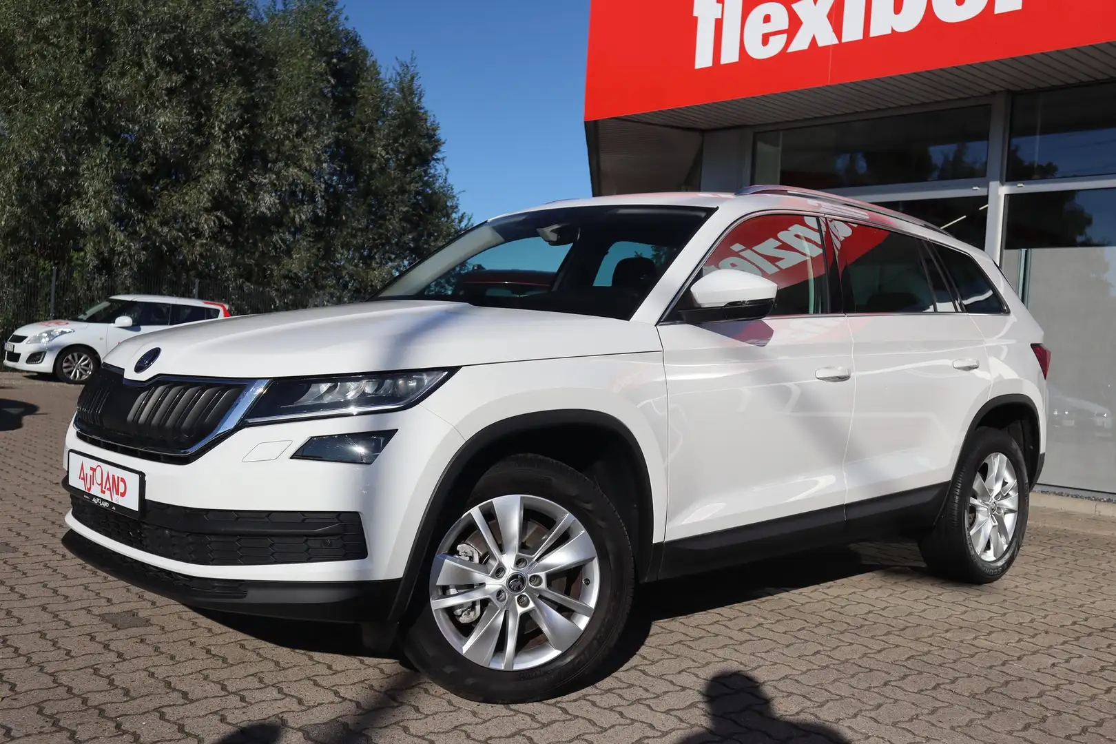 Skoda Kodiaq 2.0 TSI DSG Style 4x4 LED Navi ACC Virtual Blanc - 2