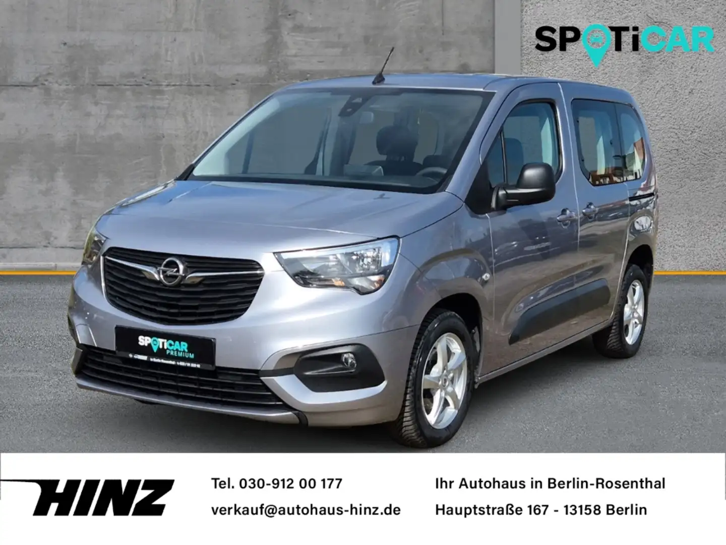 Opel Combo Life Edition 1.5 D,Allw.Multimedia,Kamera,PDC,USB Gris - 1