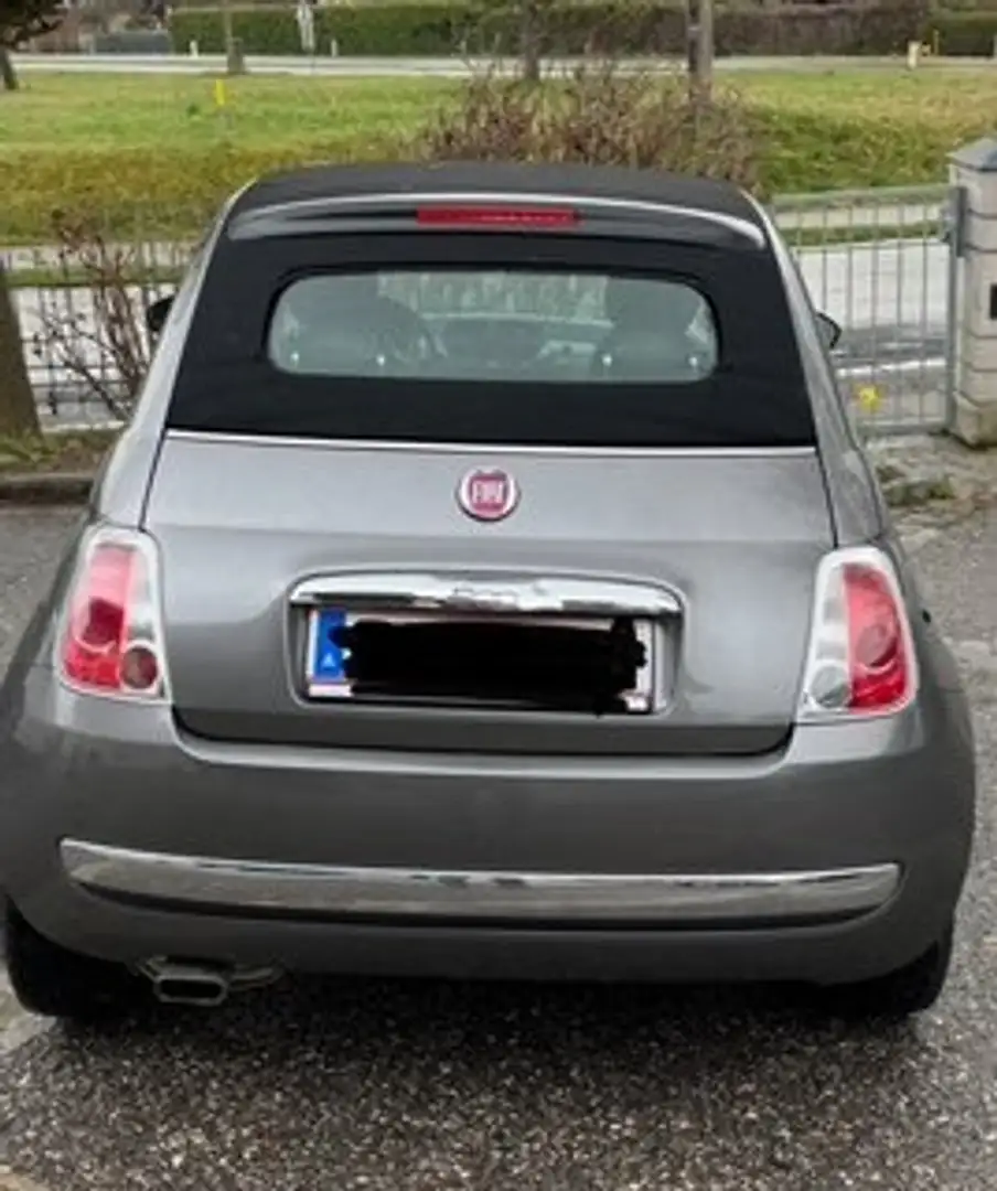 Fiat 500C 500 Cabrio 1,2 Lounge Lounge Grau - 2