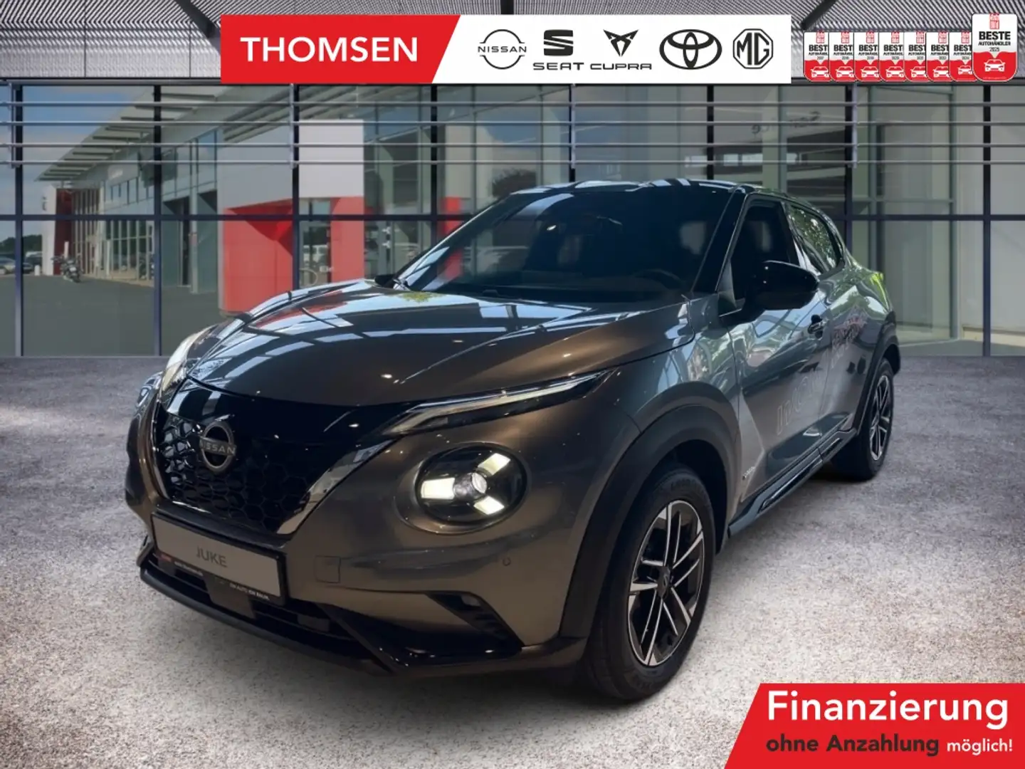 Nissan Juke 1.6 Hybrid N-Connecta Design-Pack Tech SHZ Zwart - 1
