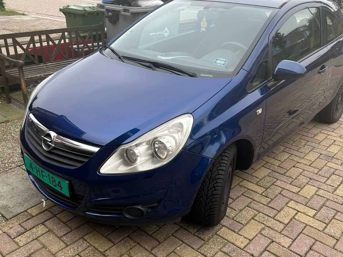 Opel Corsa 1.2-16V Bns Sport Blauw - 1