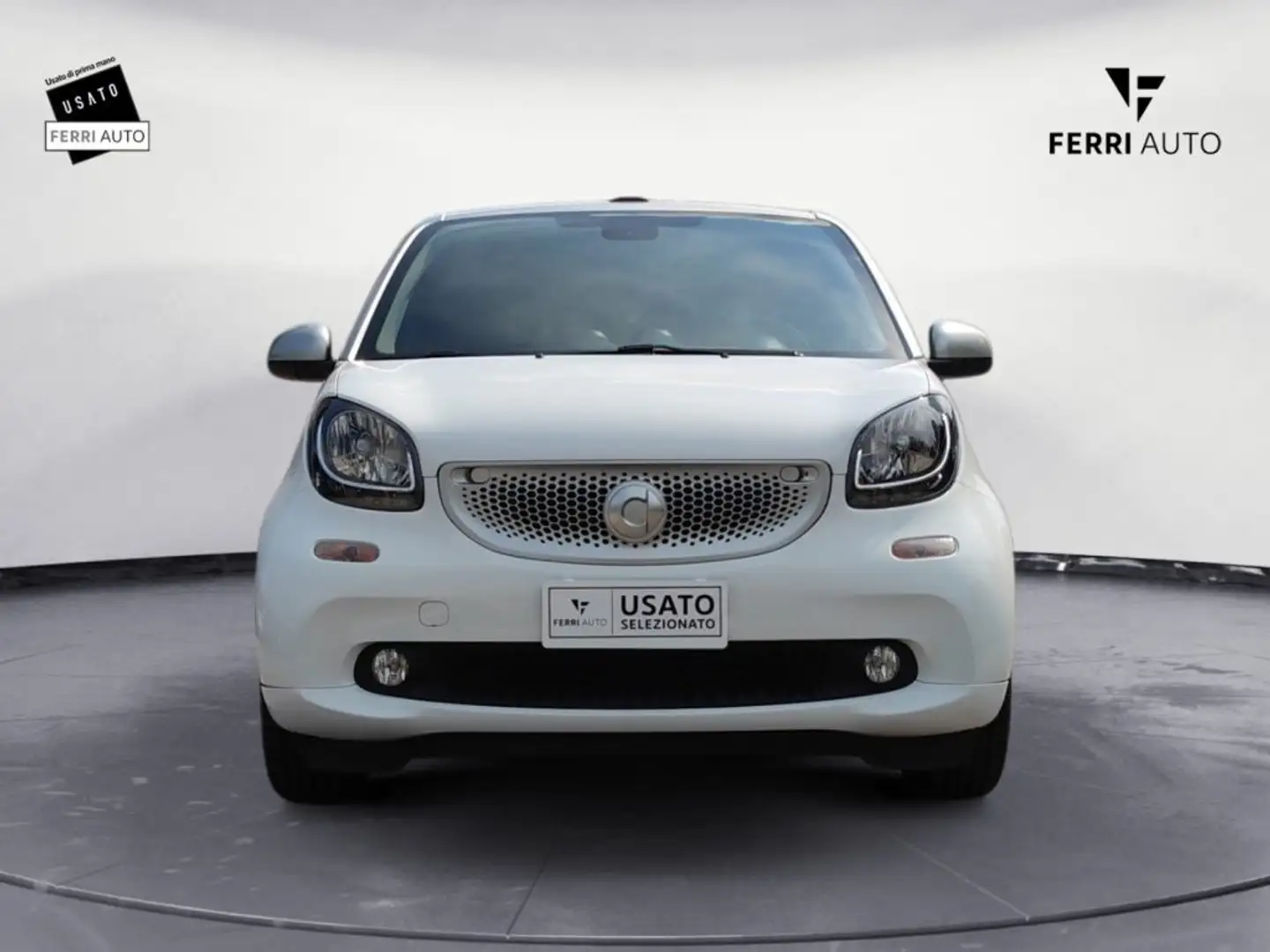smart forTwo 70 1.0 twinamic cabrio Passion Blanc - 2