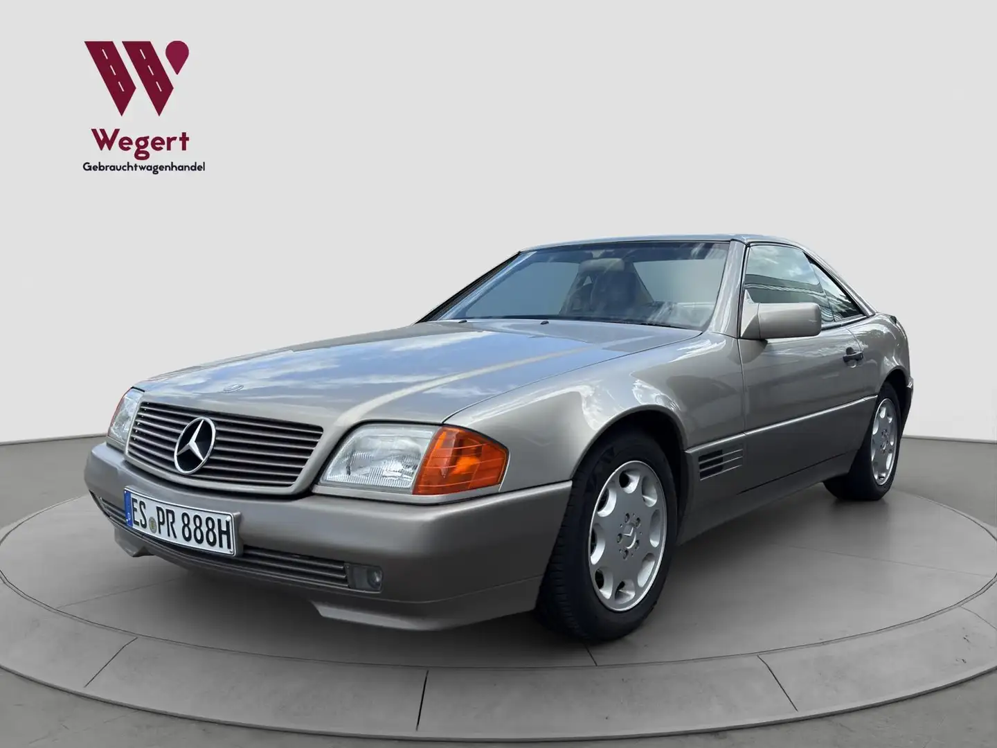 Mercedes-Benz SL 300 3.0 KAT*H-ZULASSUNG*KLIMA*ALARM*HARDTOP* Silber - 2