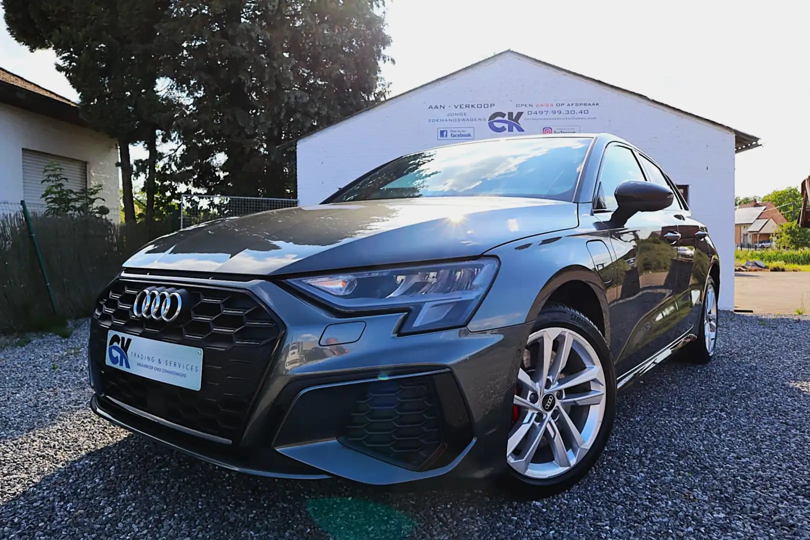 Audi A3 A3 45 TFSIe Sportback Competition S-line Gris - 1
