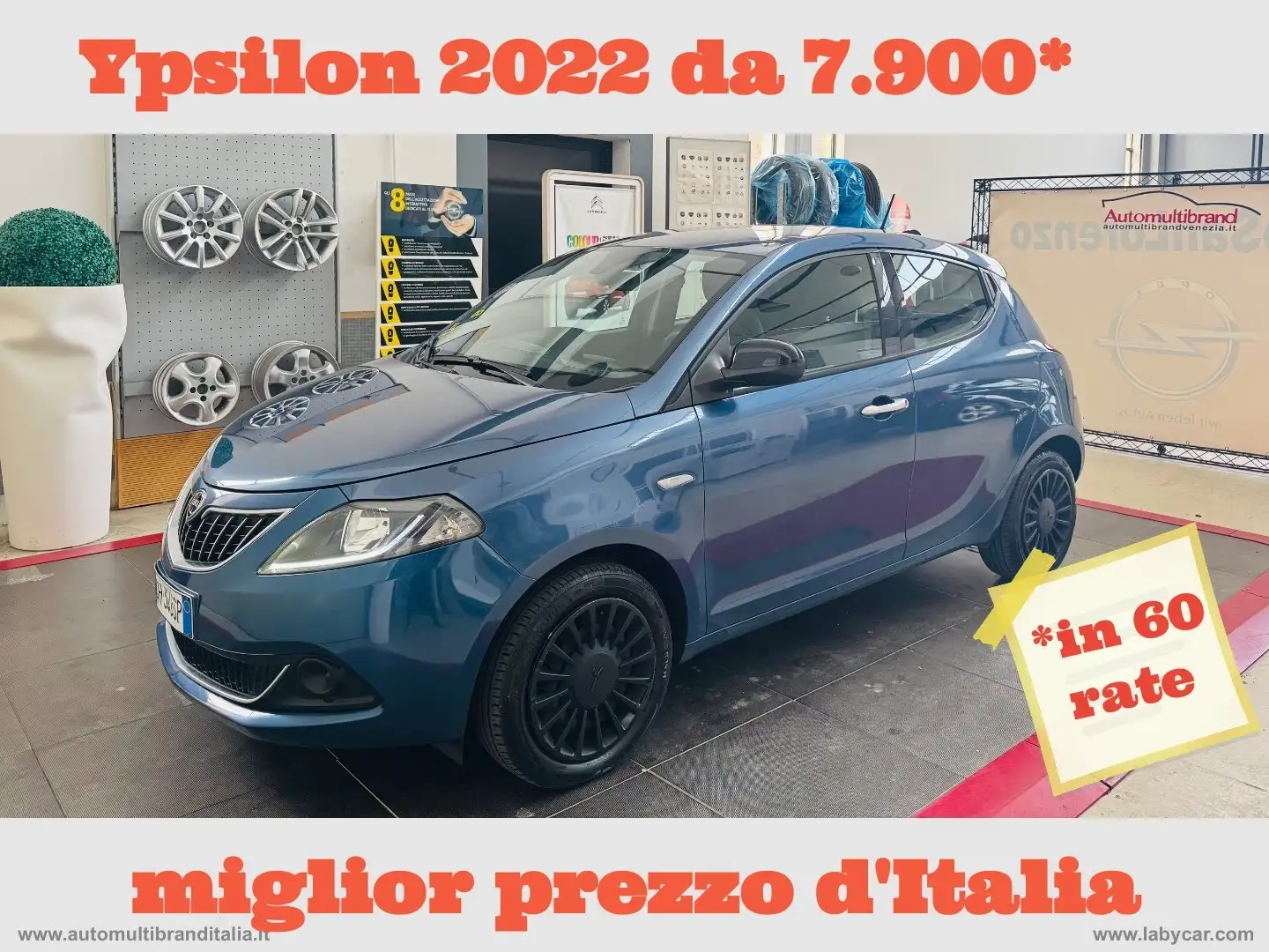 Lancia Ypsilon 1.0 FireFly 5pS&S Hyb. Eco Silv. Azul - 1