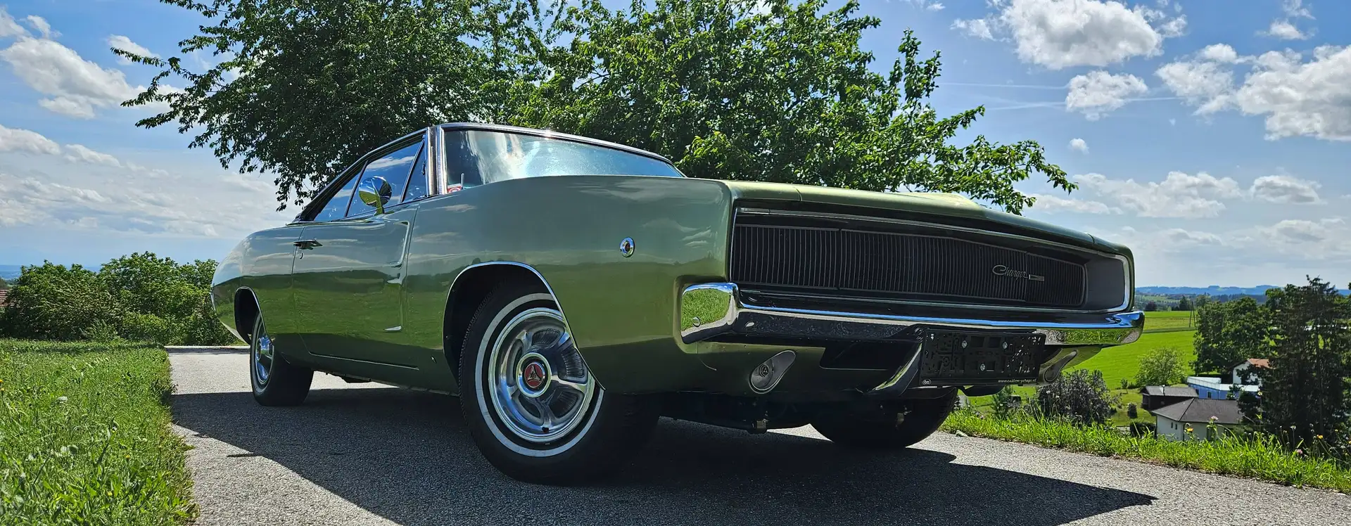 Dodge Charger 1968 Matching Numbers - Dritt Besitz Grün - 2