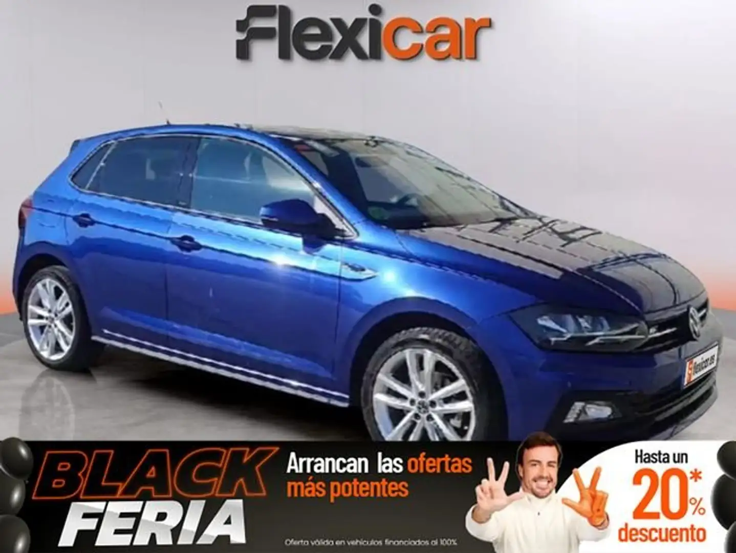 Volkswagen Polo 1.0 TSI R-Line 81kW Bleu - 1