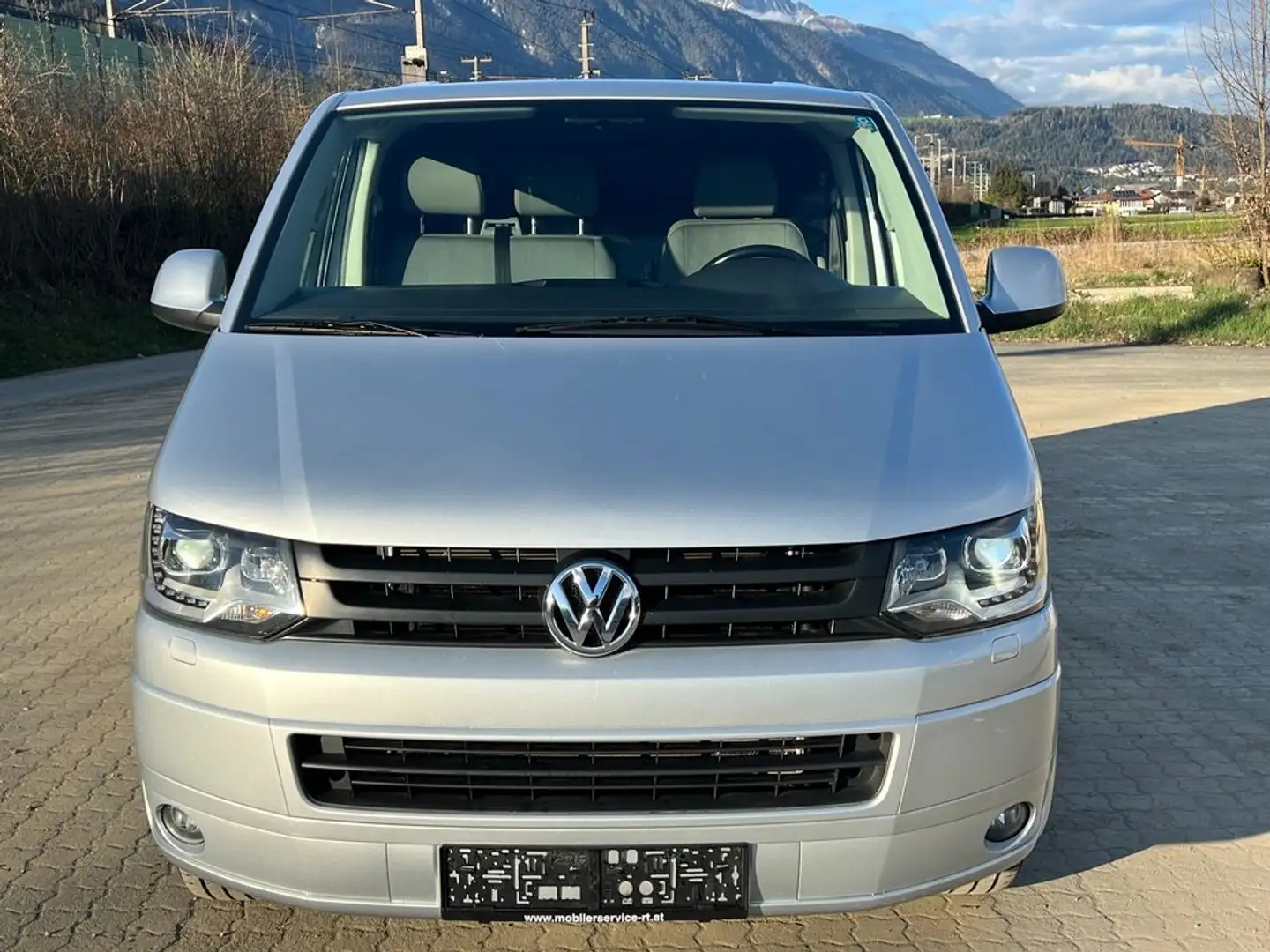 Volkswagen T5 Transporter 2.0 TDI Kasten 4Motion Automatik Xenon LED Klima Argent - 2