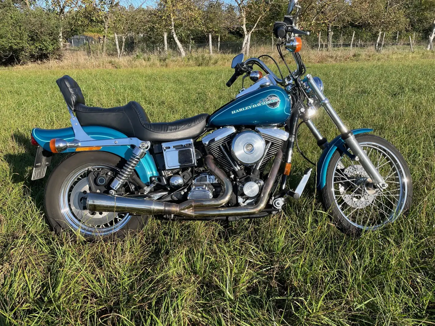 Harley-Davidson FXD Wide Glide 2.HD   FXDWG  Rarität Kék - 1