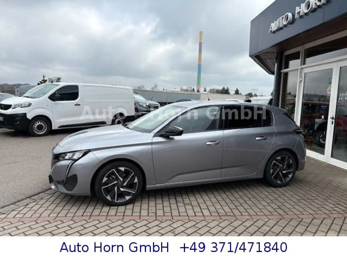 Peugeot 308 Allure Pack Puretch 130 EAT8 Gris - 2