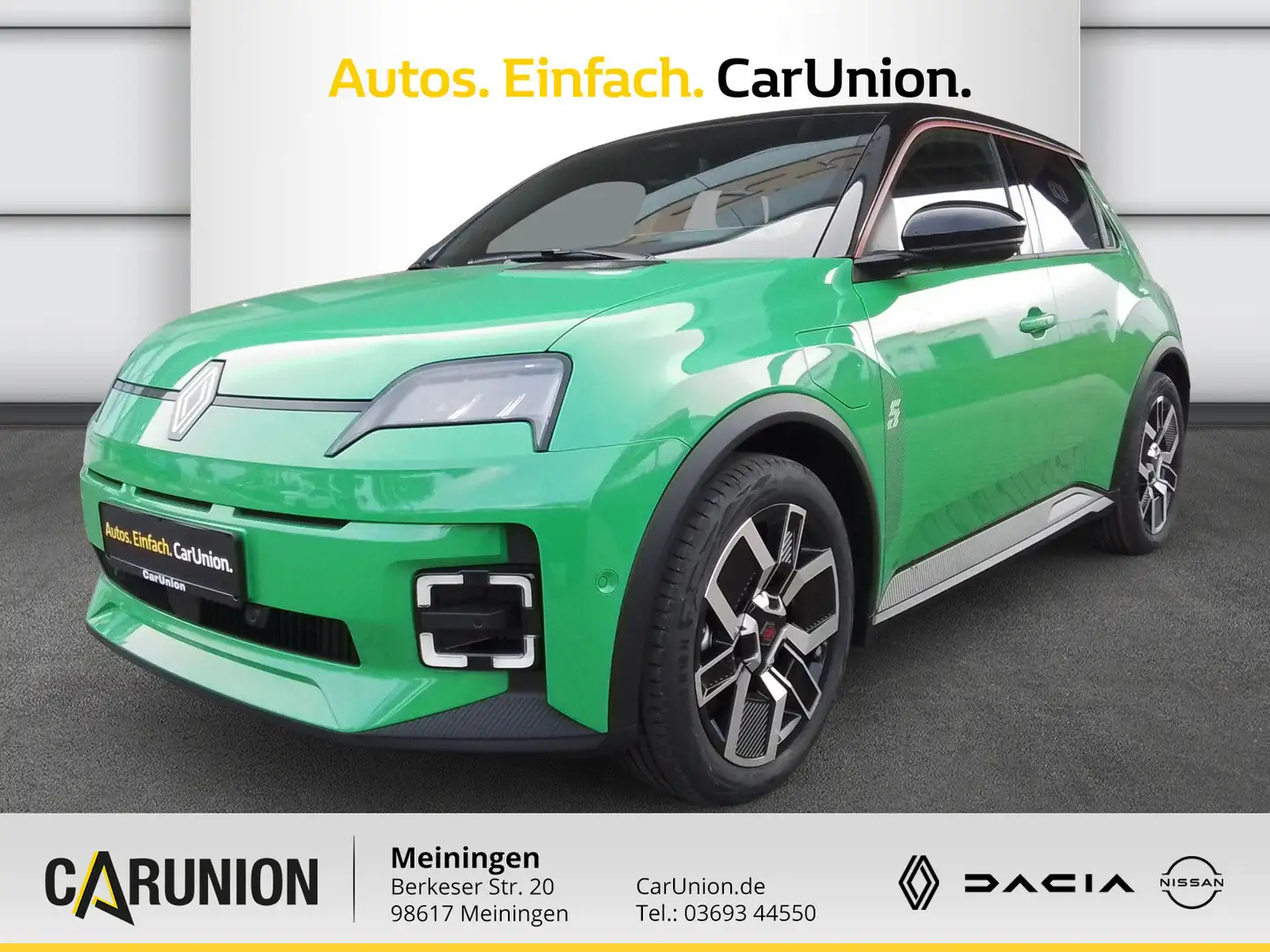 Renault R 5 E-Tech 100% elektr. Techno 150 Comfort Range Zwart - 1