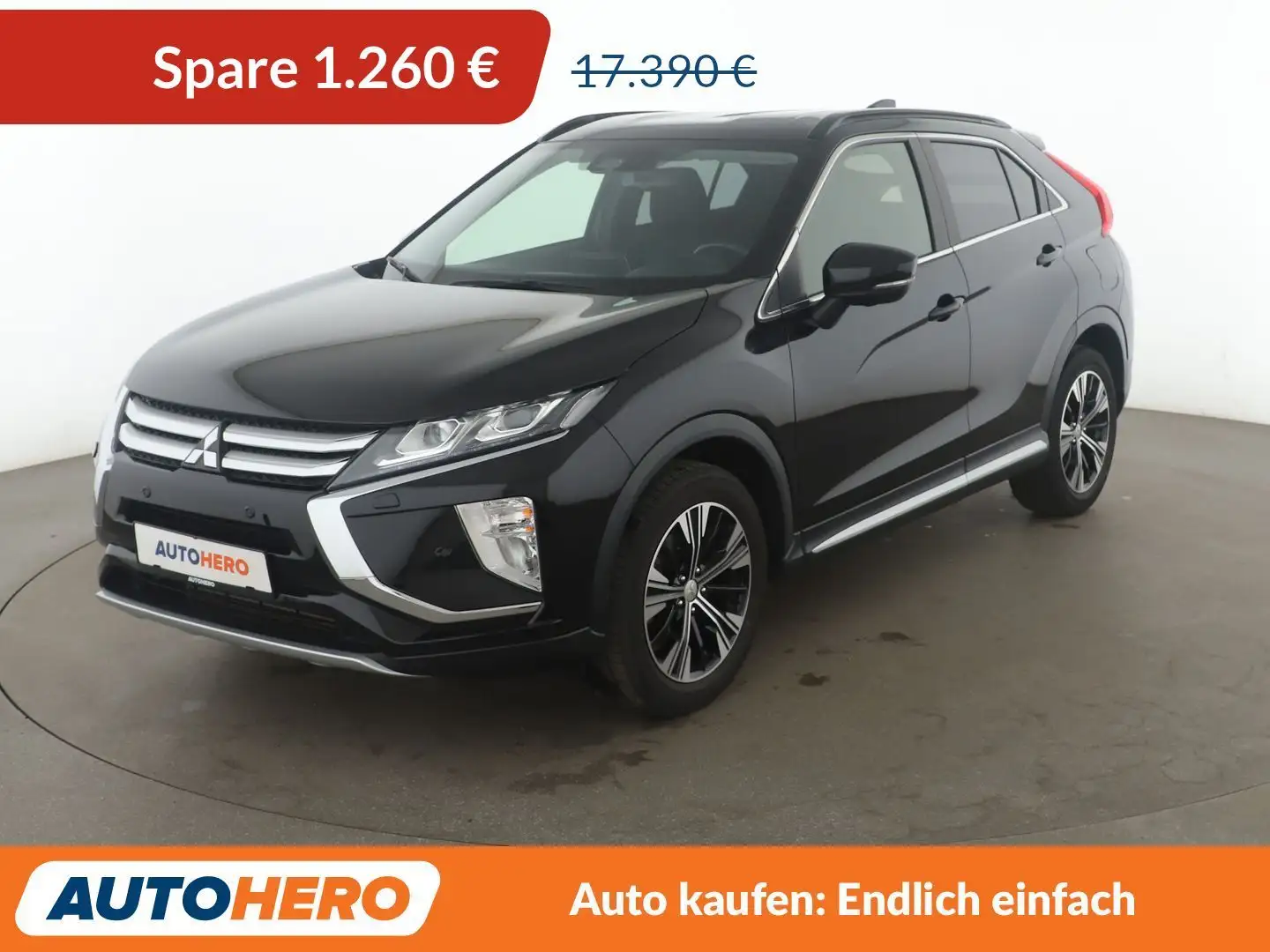 Mitsubishi Eclipse Cross 1.5 T-MIVEC Active+ 2WD *NAVI*HEAD-UP*LED*TEMPO* Negru - 1