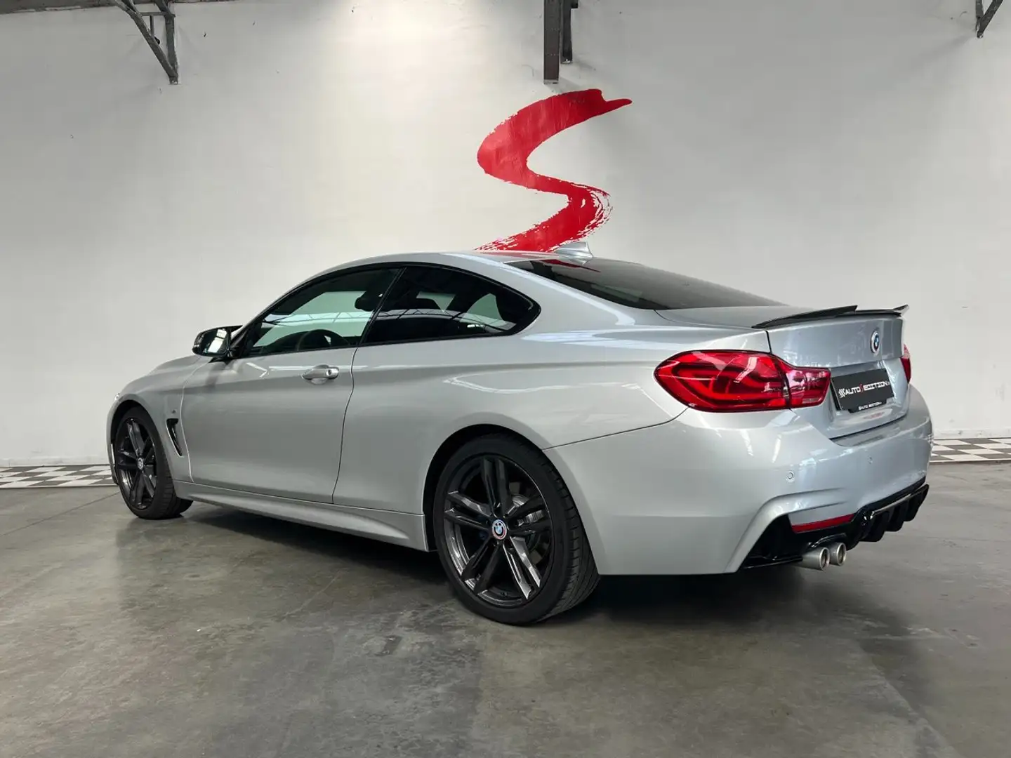 BMW 420 Coupé dA PACK M Gris - 2