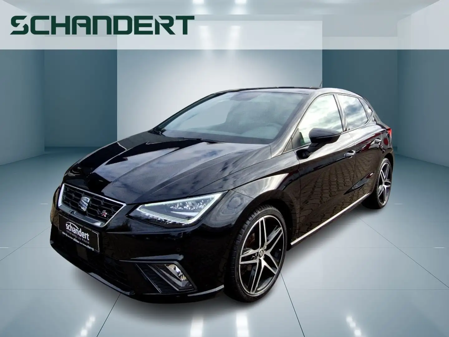 SEAT Ibiza 1.0 TSI FR LED Navi Sitzhzg Klimaautomatik Schwarz - 1