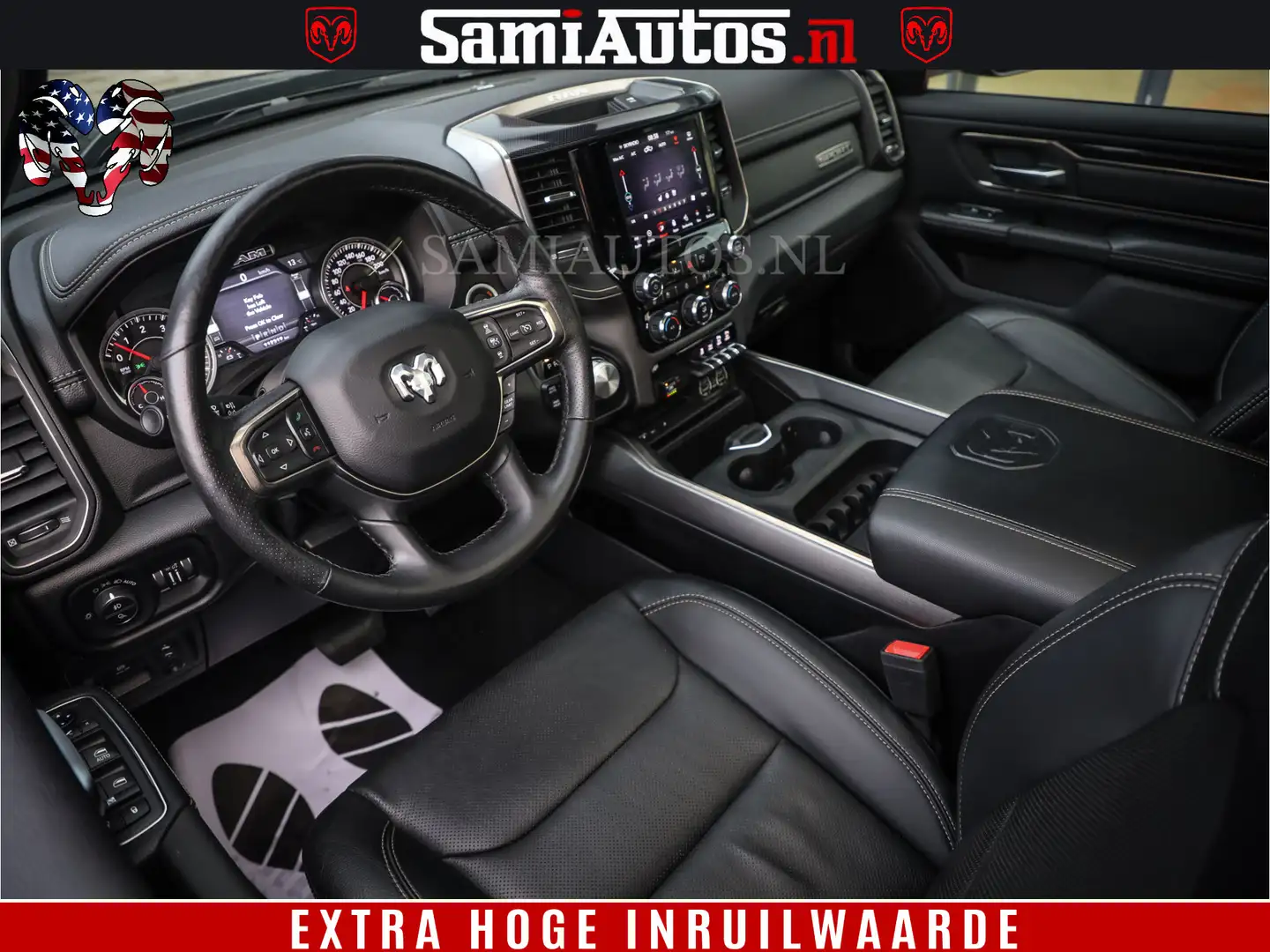 Dodge RAM 1500 SPORT BLACK EDITION | 4X4 5.7 V8 | VOL OPTIES Zwart - 2