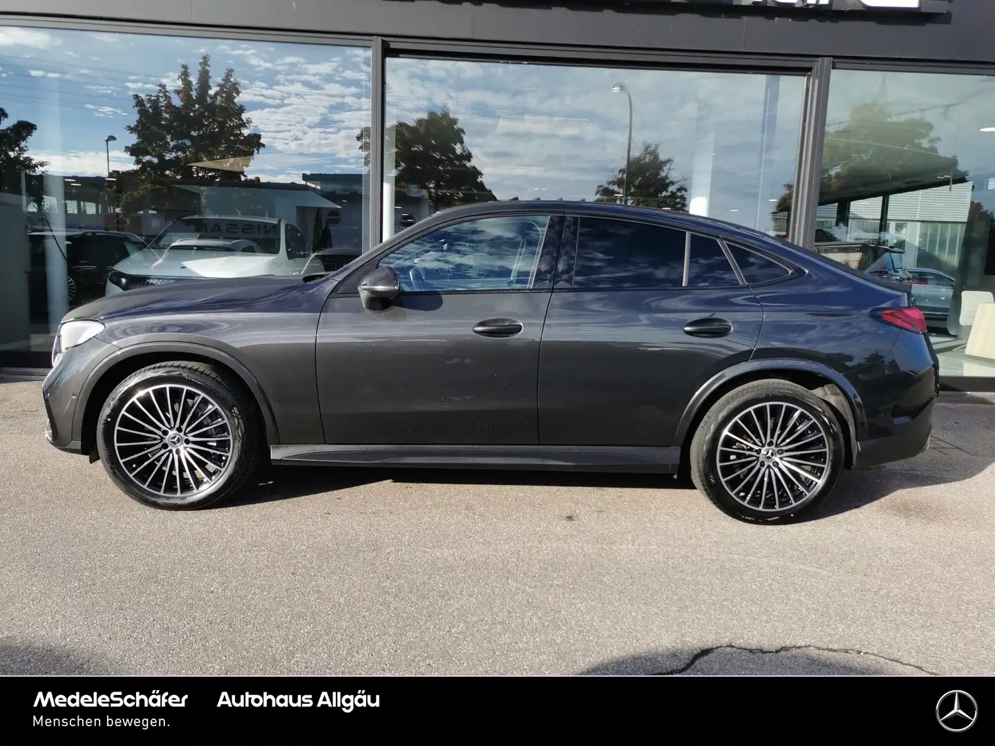 Mercedes-Benz GLC 200 GLC 200 4MATIC Coupé AMG Night AHK LED Tot Park Gris - 2