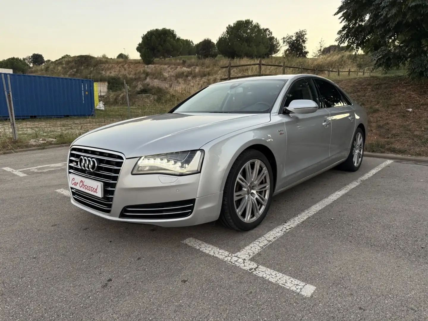 Audi A8 Hybrid 2.0 TFSI Tiptronic Plateado - 1